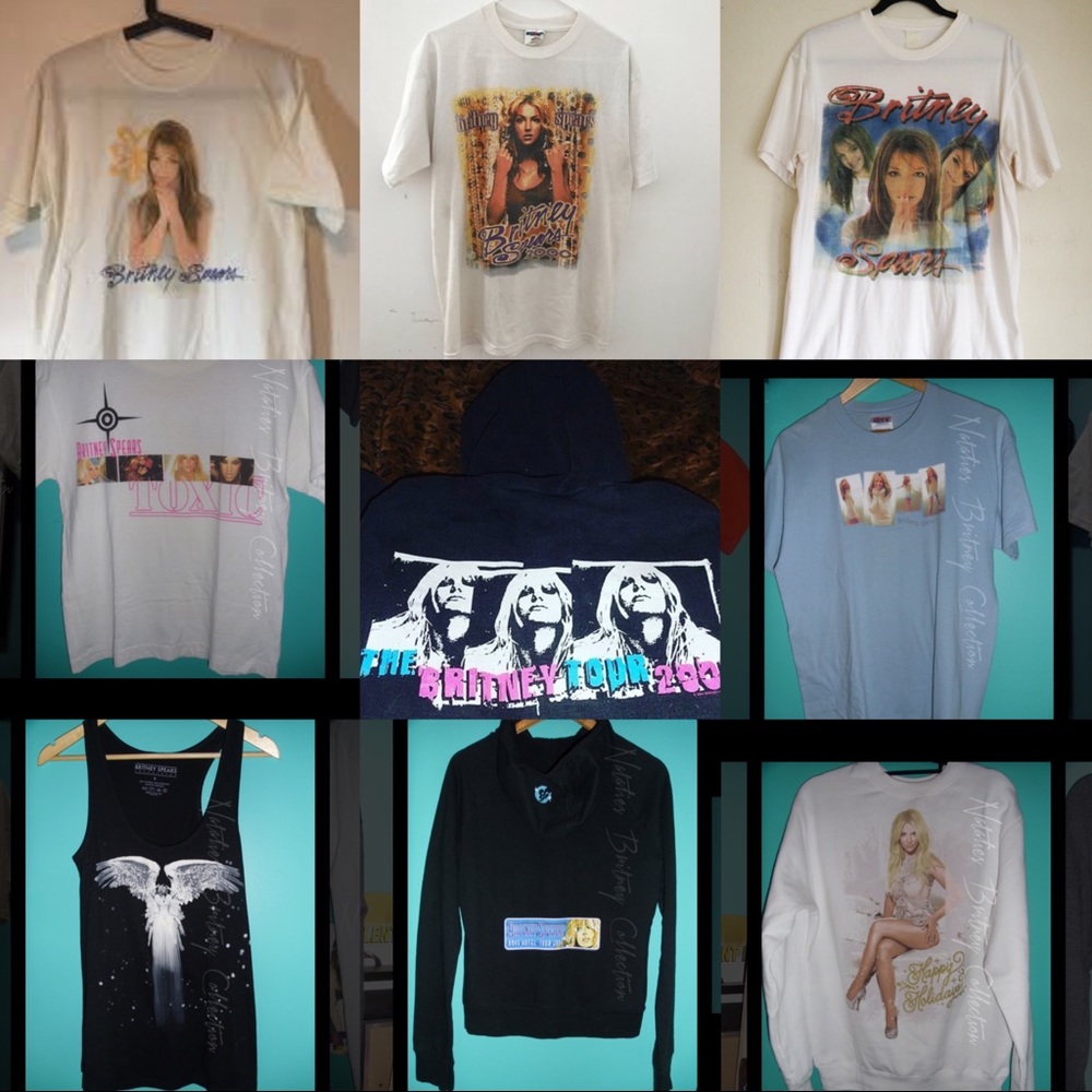 IOS OF THESE OR ANY VINTAGE BRITNEY SPEARS MERCH